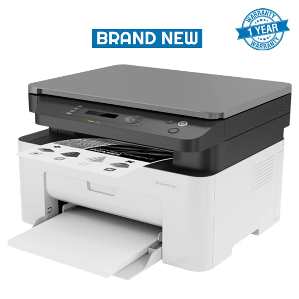HP Laser MFP 135W A4 Multifunction Laser Print Copy Scan WiFi Printer - Image 4